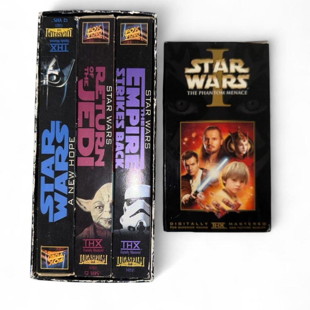Star Wars VHS box set #retro #nostalgia #gaming